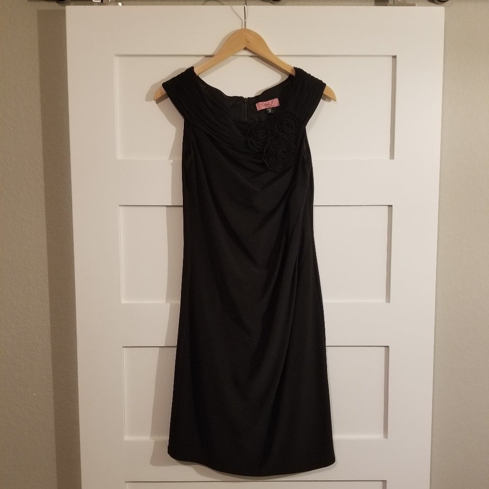 Eliza J Black Knee Length Dress - Picture 6 of 8